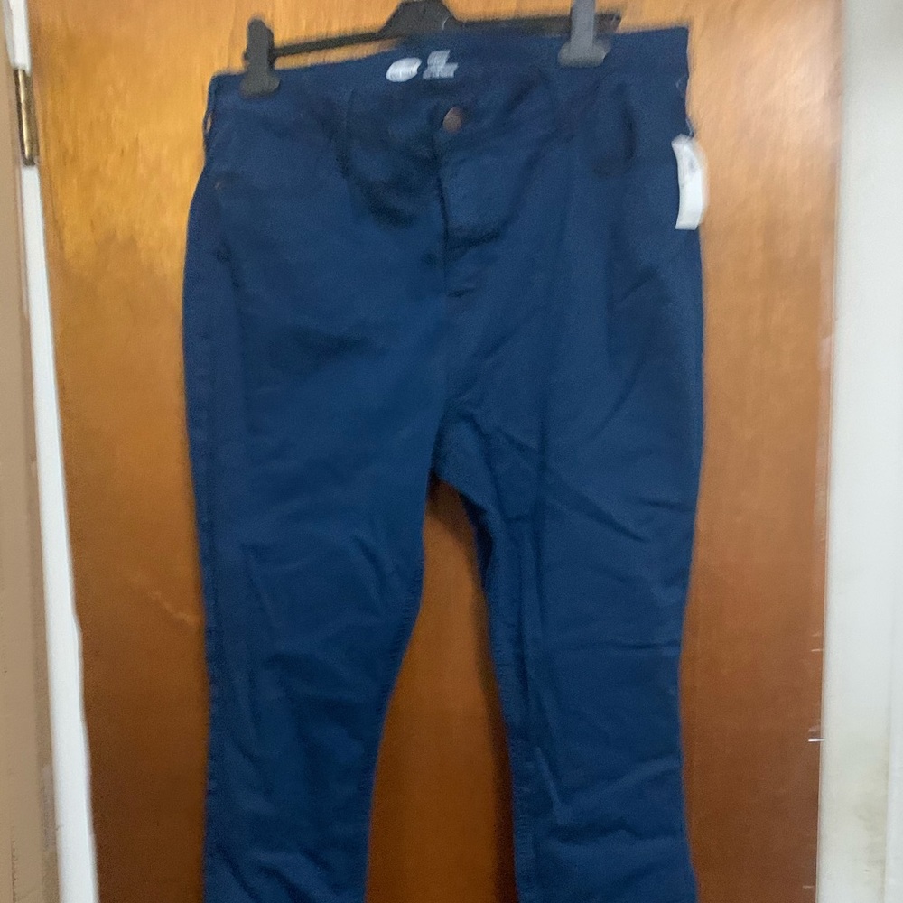 Royal blue jeans